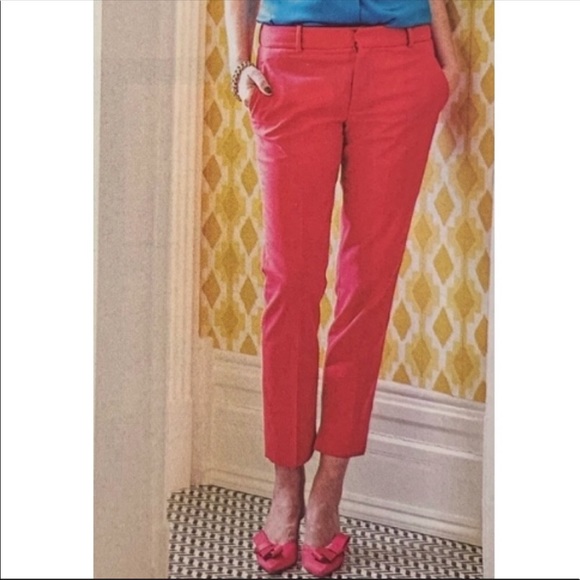 J Crew NAVY City Fit Stretch Chino Capri Size 6 - Picture 11 of 11